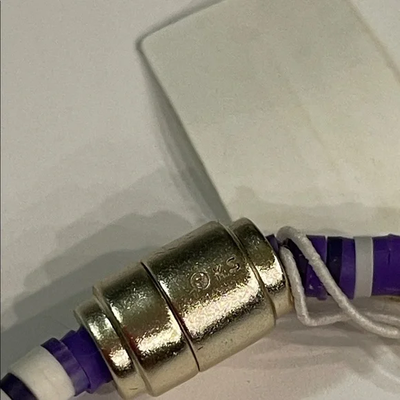 Kendra Scott Reece Wrap Purple Beaded Bracelet NWT - Picture 3 of 3